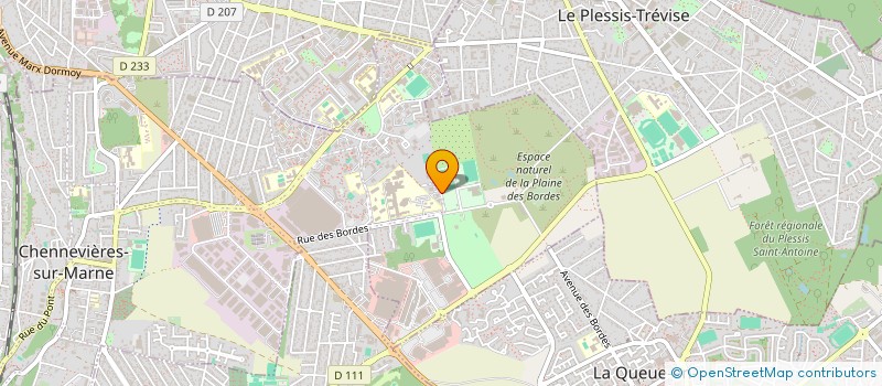localisation de l'entreprise RS BATIMENT à CHENNEVIERES-SUR-MARNE