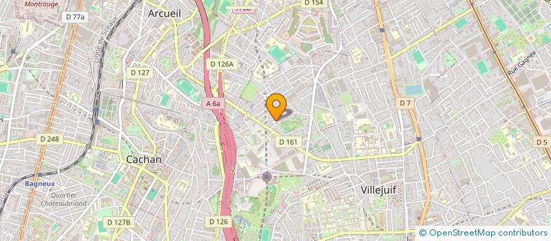 localisation de l'entreprise RS BATIMENT  VILLEJUIF