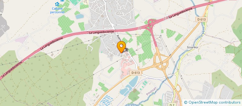 localisation de l'entreprise RS BIEN ETRE  POUSSAN