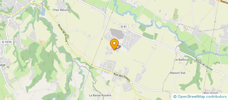 localisation de l'entreprise RS BUSINESS SOLUTION  ESTRABLIN