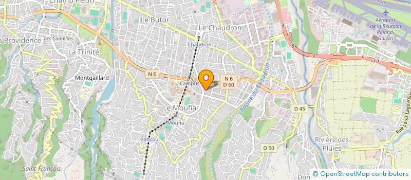 localisation de l'entreprise RS CARRELAGE à SAINT-DENIS