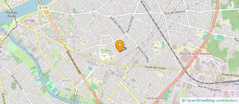 localisation de l'entreprise RS CARS à SAINT-SEBASTIEN-SUR-LOIRE