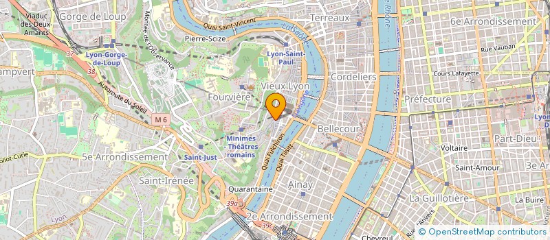 localisation de l'entreprise RS CHR LYON 5 à LYON