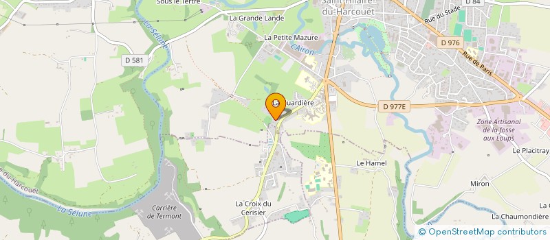 localisation de l'entreprise RS-CODA  SAINT-HILAIRE-DU-HARCOUET