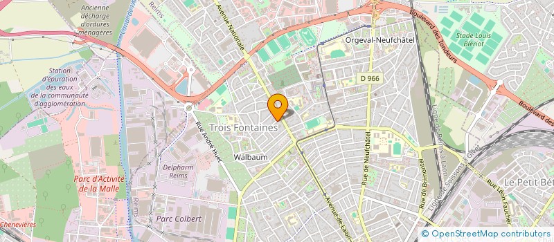 localisation de l'entreprise RS CONCEPT PLUS  REIMS