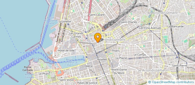 localisation de l'entreprise RS CONFORT à MARSEILLE