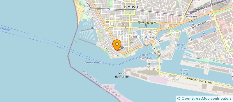 localisation de l'entreprise RS CONNEXION  LE HAVRE