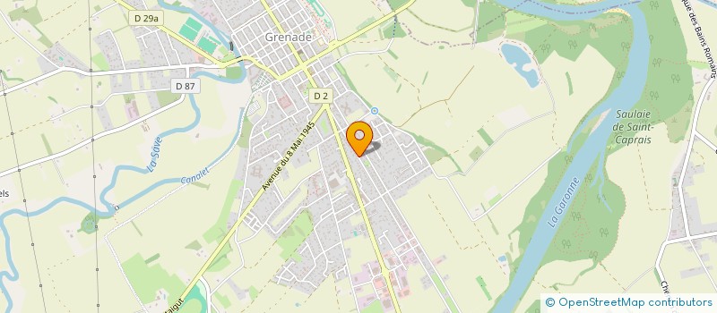 localisation de l'entreprise RS CONSEIL  GRENADE