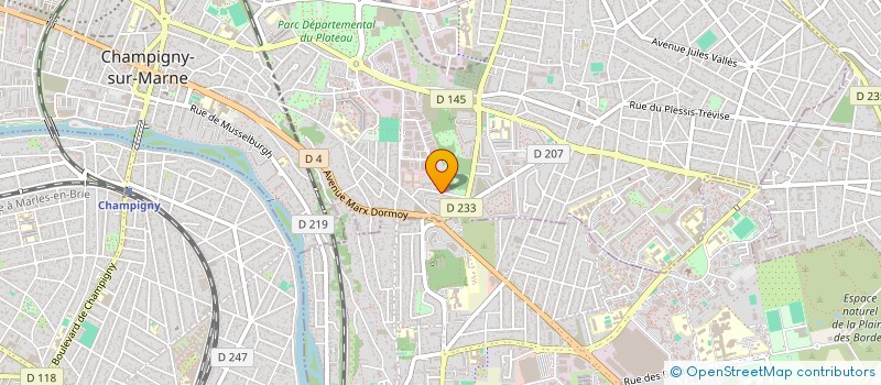 localisation de l'entreprise RS CONSEIL à CHAMPIGNY-SUR-MARNE