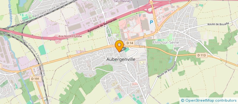 localisation de l'entreprise RS CONSEIL  AUBERGENVILLE