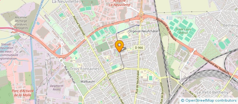 localisation de l'entreprise RS CONSEIL & DEVELOPPEMENT  REIMS