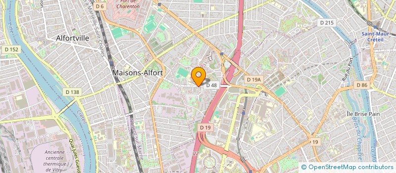 localisation de l'entreprise RS CONSEILS  MAISONS-ALFORT