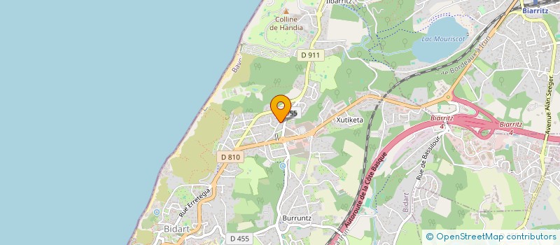 localisation de l'entreprise RS CONSULT à BIDART