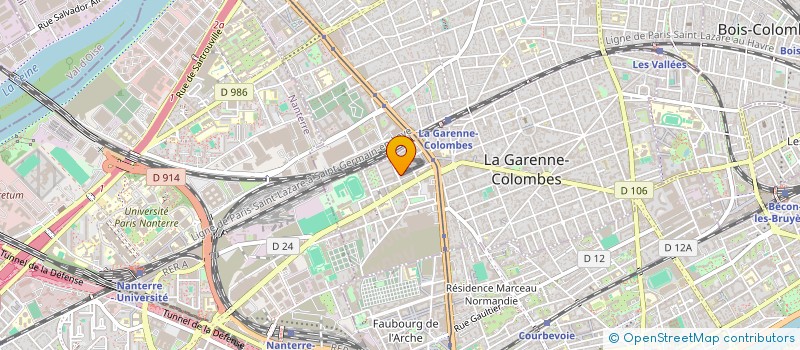localisation de l'entreprise RS CONSULTING à LA GARENNE-COLOMBES