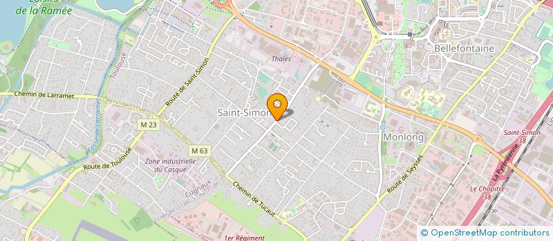 localisation de l'entreprise RS DENTAL à TOULOUSE