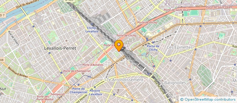 localisation de l'entreprise RS DIAG à PARIS