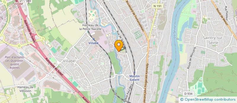 localisation de l'entreprise RS DRIVE  CORBEIL-ESSONNES