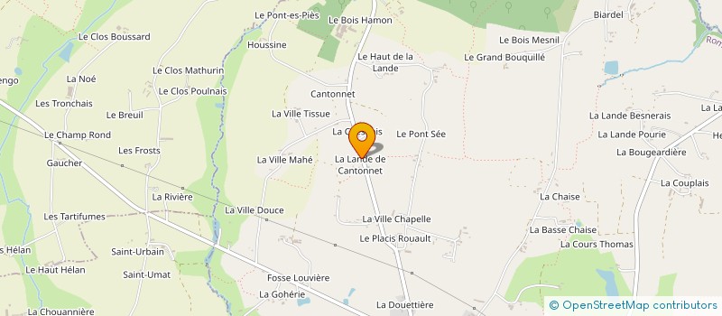 localisation de l'entreprise RS DUGUE  ROMILLE