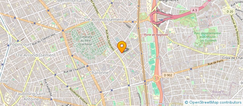 localisation de l'entreprise RS ECO  PARIS