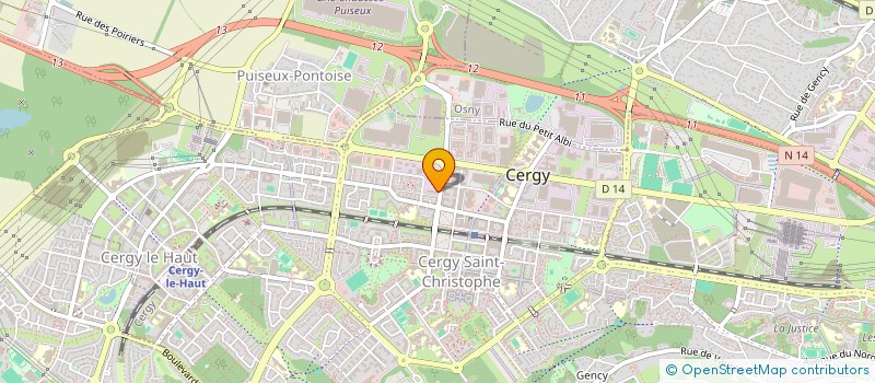 localisation de l'entreprise RS EM AVOCATS  CERGY