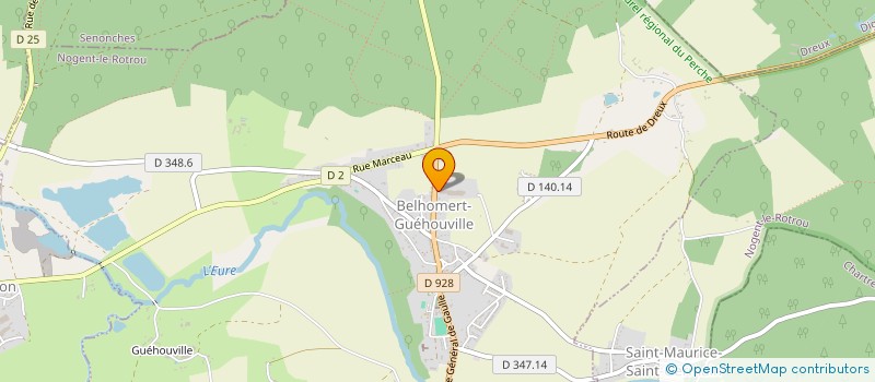 localisation de l'entreprise RS ENERGIE à BELHOMERT-GUEHOUVILLE