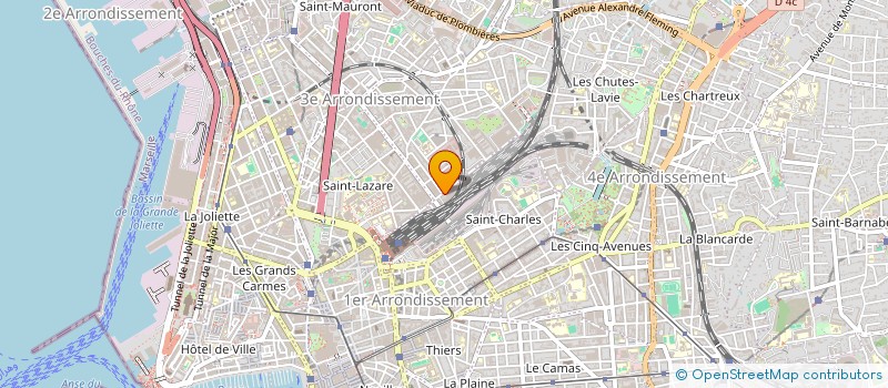 localisation de l'entreprise RS ETANCHEITE à MARSEILLE