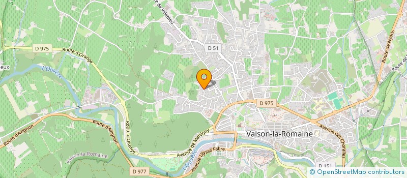localisation de l'entreprise RS EXPERTISE COMPTABLE à VAISON-LA-ROMAINE