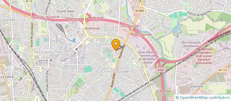 localisation de l'entreprise RS FACADES  TOULOUSE