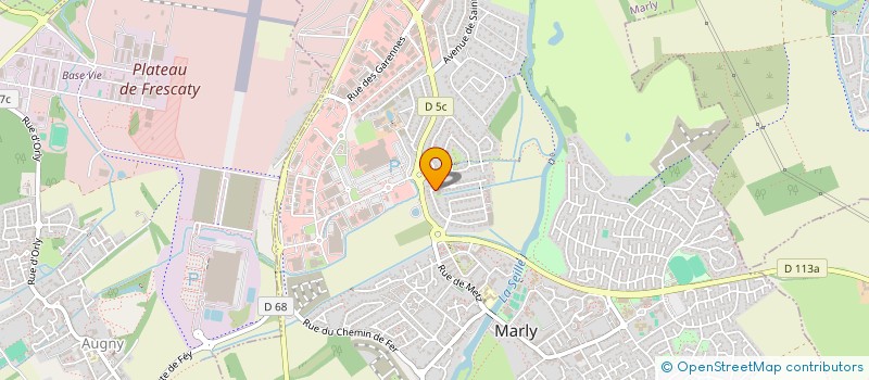 localisation de l'entreprise RS FINANCE à MARLY