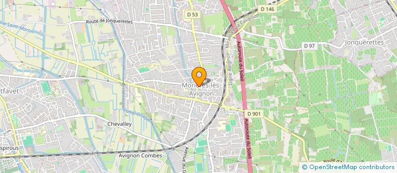 localisation de l'entreprise RS FOOD 84  MORIERES-LES-AVIGNON