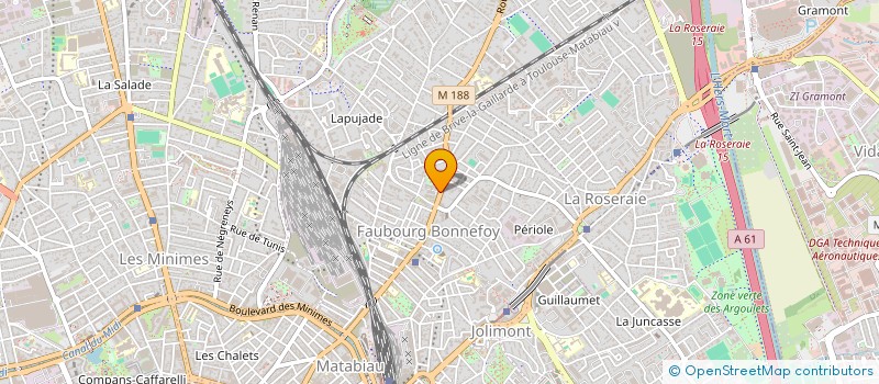 localisation de l'entreprise RS GAMMA à TOULOUSE