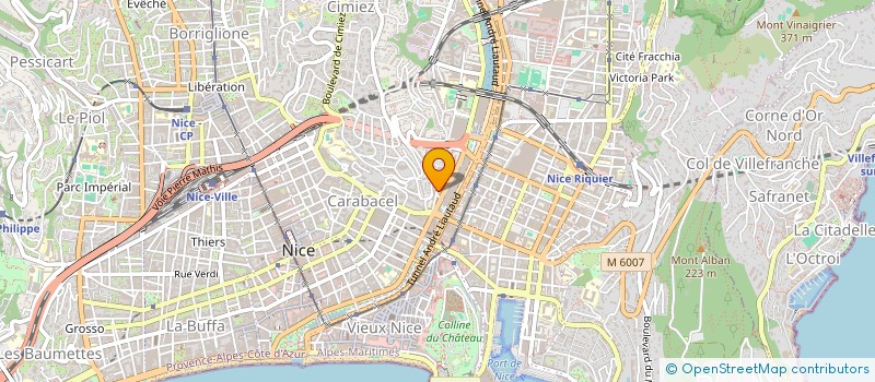 localisation de l'entreprise RS GARAGE 06  NICE
