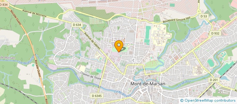 localisation de l'entreprise RS.GM à MONT-DE-MARSAN