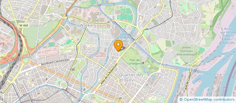 localisation de l'entreprise RS GROUP  STRASBOURG