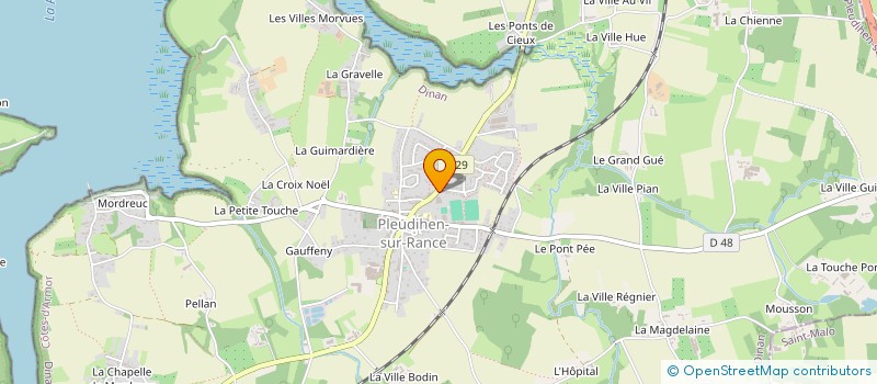 localisation de l'entreprise RS HOME  PLEUDIHEN-SUR-RANCE