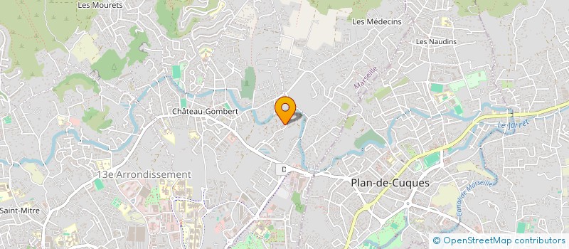 localisation de l'entreprise RS IMMO 13 à MARSEILLE