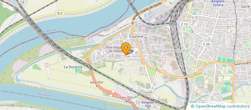 localisation de l'entreprise RS IMMO  AVIGNON