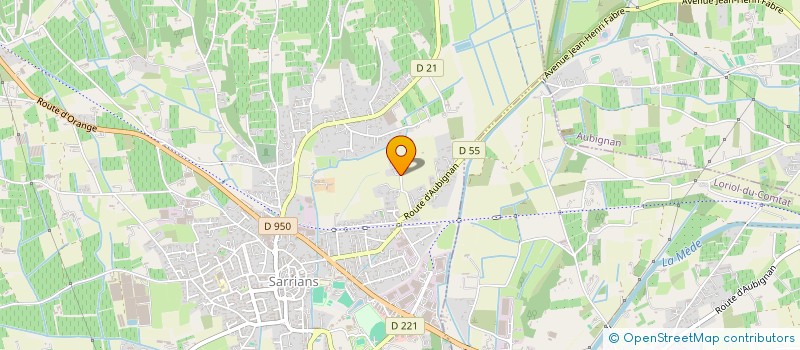 localisation de l'entreprise RS IMMO  SARRIANS