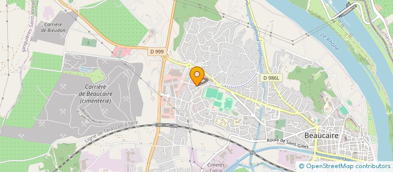 localisation de l'entreprise RS IMMO  FOURQUES