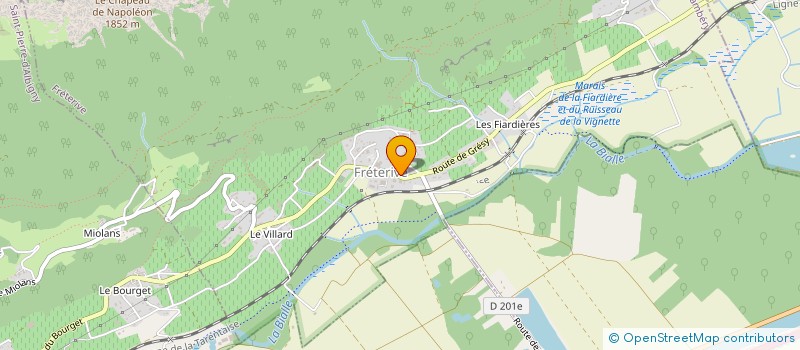 localisation de l'entreprise RS IMMO  FRETERIVE