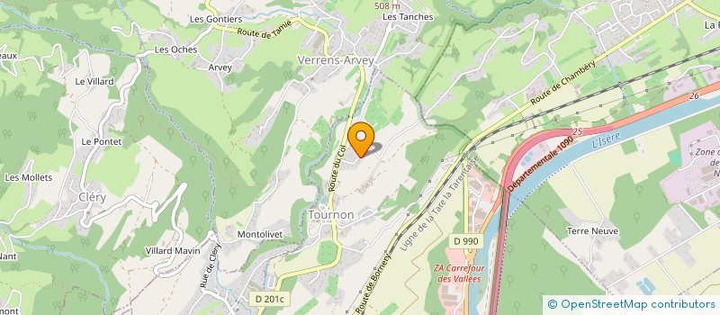 localisation de l'entreprise RS IMMO CONSULTING  TOURNON