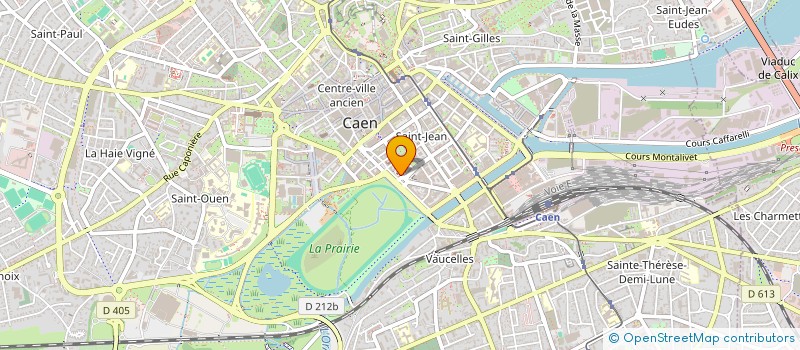 localisation de l'entreprise RS IMPORT à CAEN