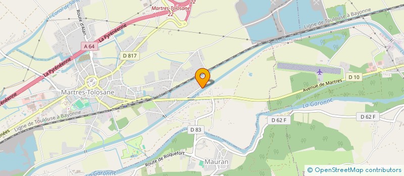 localisation de l'entreprise RS.INCENDIE à MARTRES-TOLOSANE