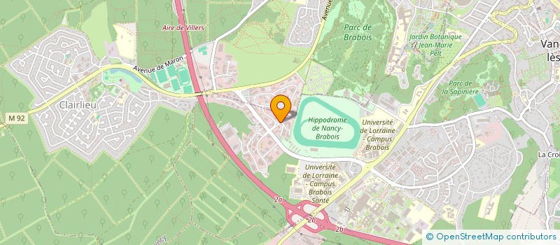 localisation de l'entreprise RS INFO  VANDUVRE-LES-NANCY