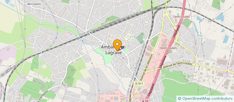 localisation de l'entreprise RS INOV  AMBARES-ET-LAGRAVE