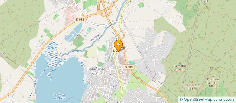 localisation de l'entreprise RS INVEST à BALARUC-LE-VIEUX