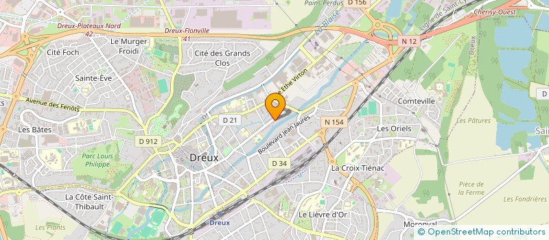 localisation de l'entreprise RS INVEST IMMO à DREUX