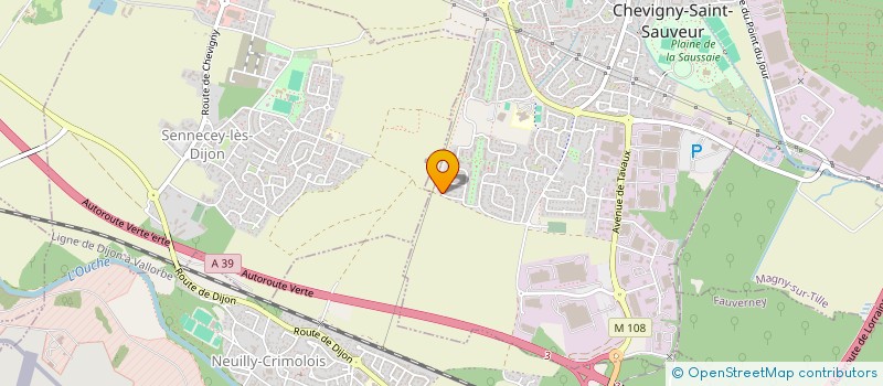 localisation de l'entreprise RS INVESTING  CHEVIGNY-SAINT-SAUVEUR