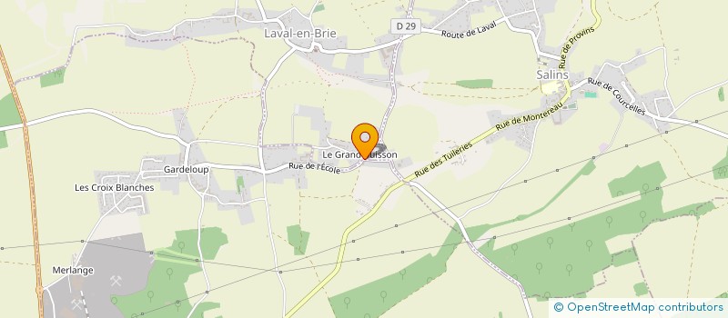 localisation de l'entreprise RS L'AIGLON  SALINS