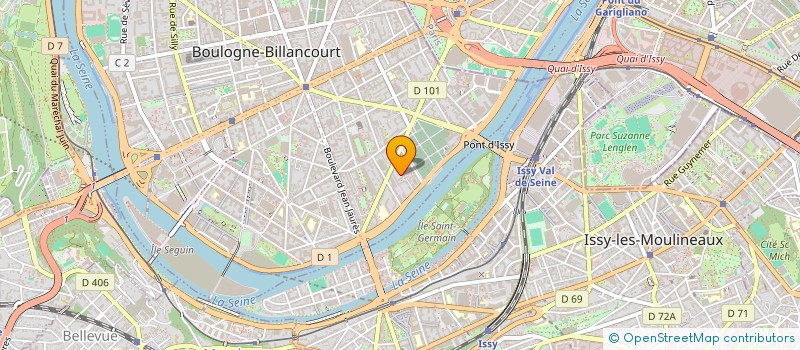 localisation de l'entreprise RS LINE R à BOULOGNE-BILLANCOURT
